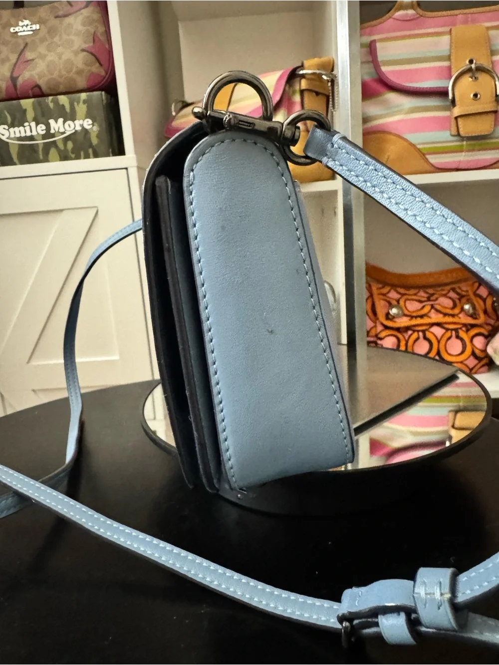 Coach 1941 Dinky Light Blue Crossbody